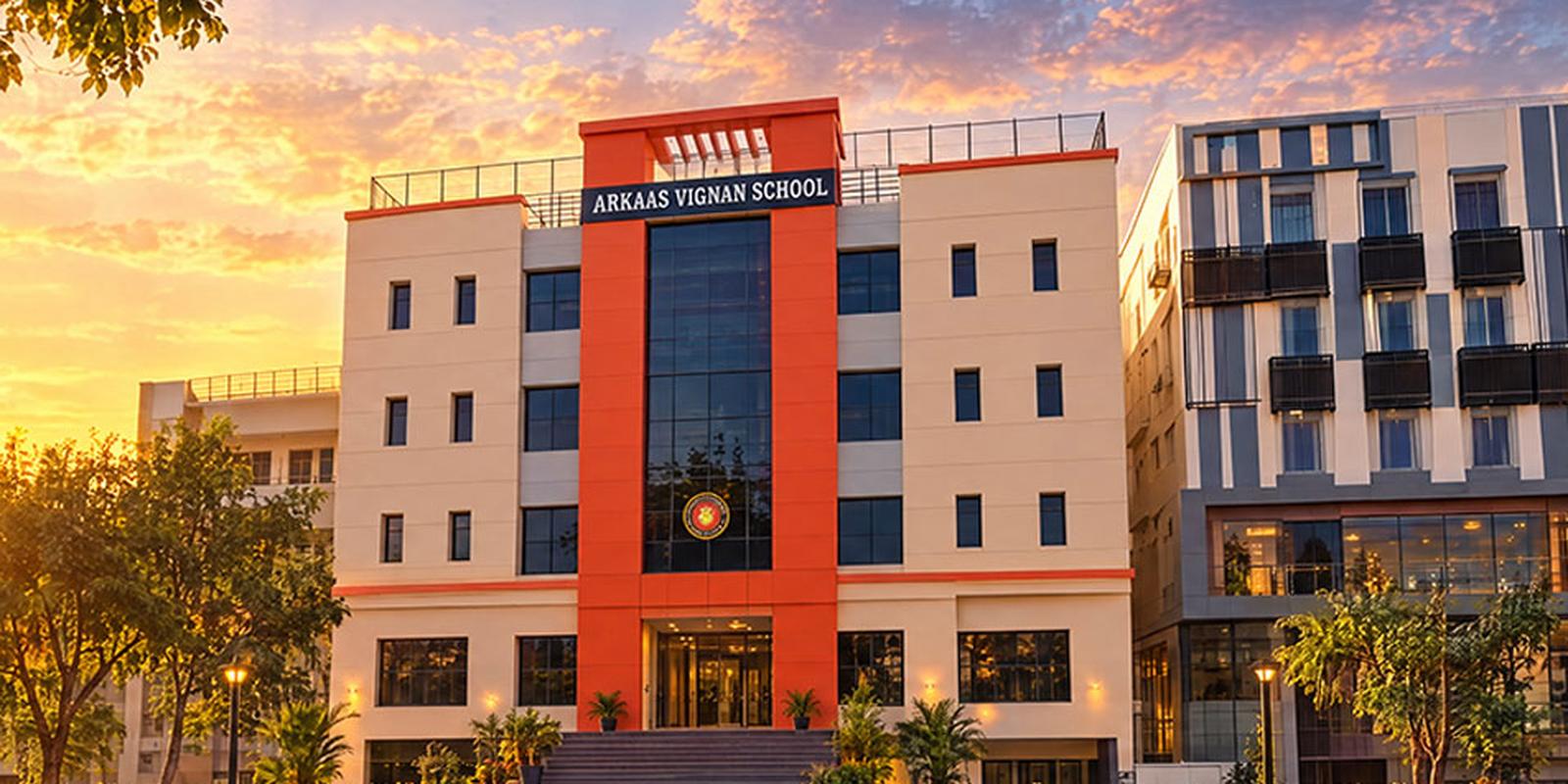 Visit Arkaas Vignan School Arkaas Vignan School campus in Puppalguda, Hyderabad